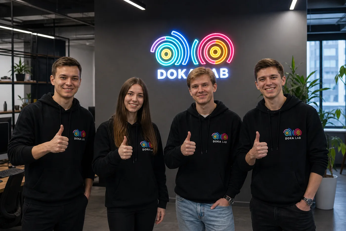 Команда DokaLab на мероприятии